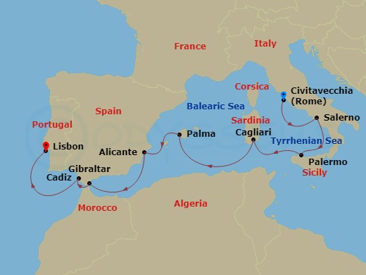 Cruise Map