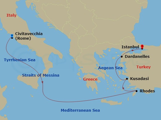 Cruise Map