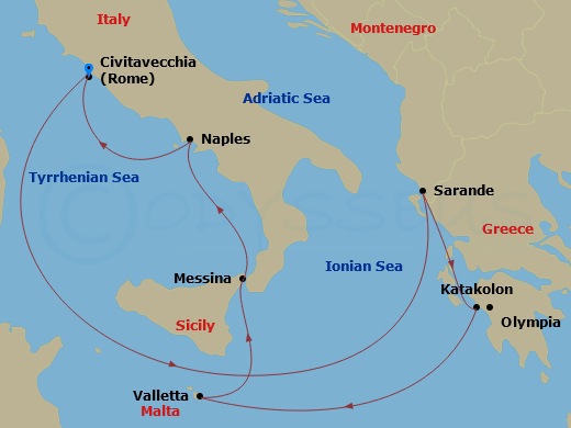 Cruise Map