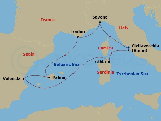 Cruise Map