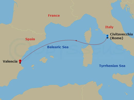 Cruise Map