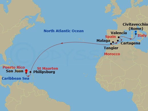 Cruise Map