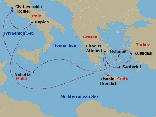 Cruise Map
