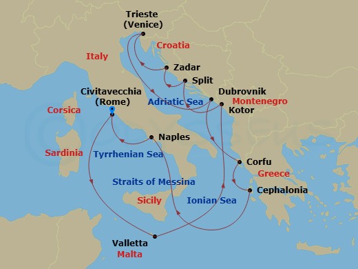 Cruise Map