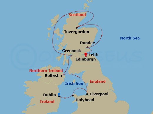 Cruise Map