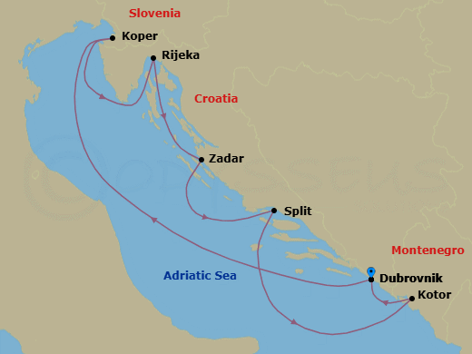 Cruise Map