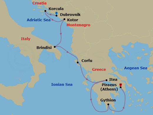 Cruise Map