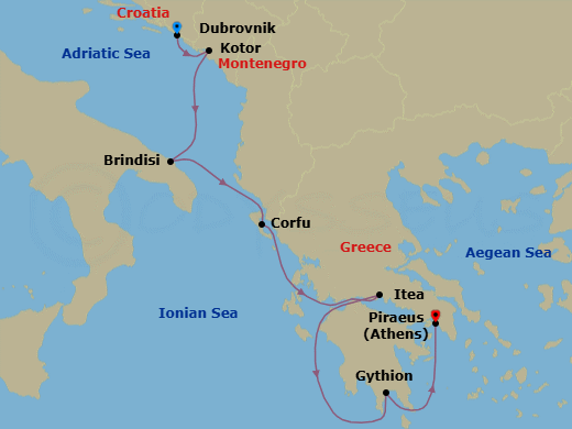 Cruise Map