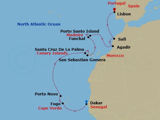 Cruise Map