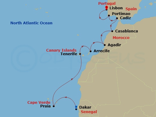 Cruise Map