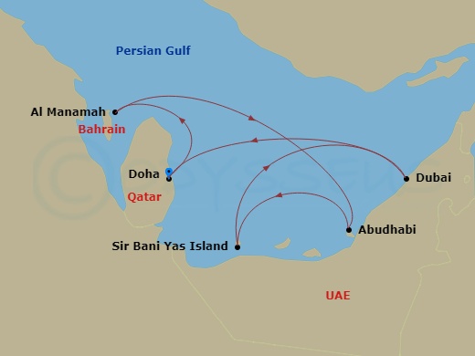 Cruise Map