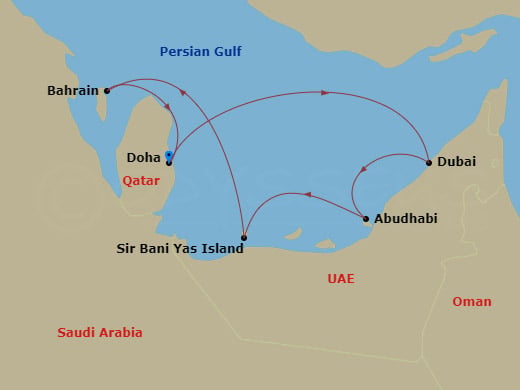 Cruise Map