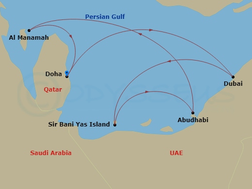 Cruise Map