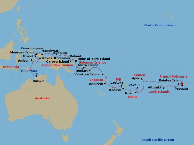 Cruise Map