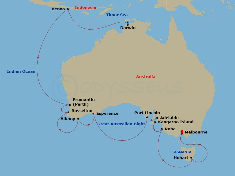 Cruise Map