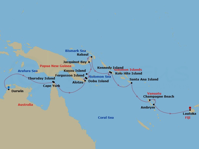 Cruise Map