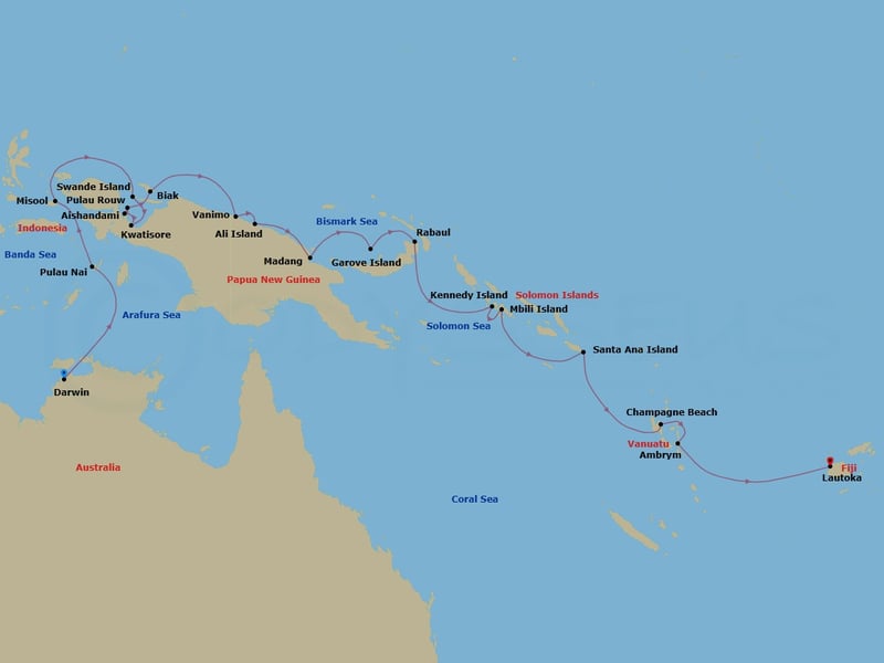 Cruise Map