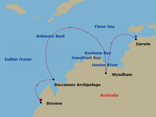 Cruise Map