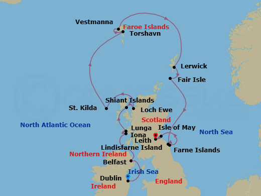 Cruise Map
