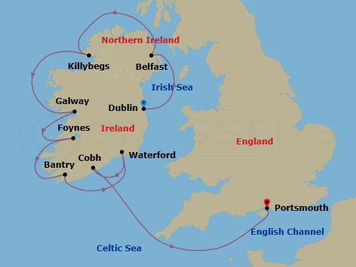Cruise Map