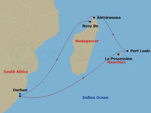 Cruise Map