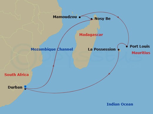 Cruise Map