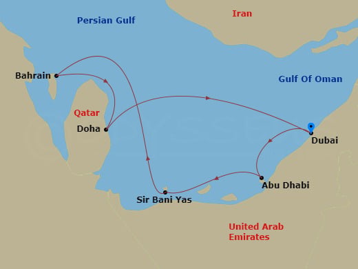 Cruise Map