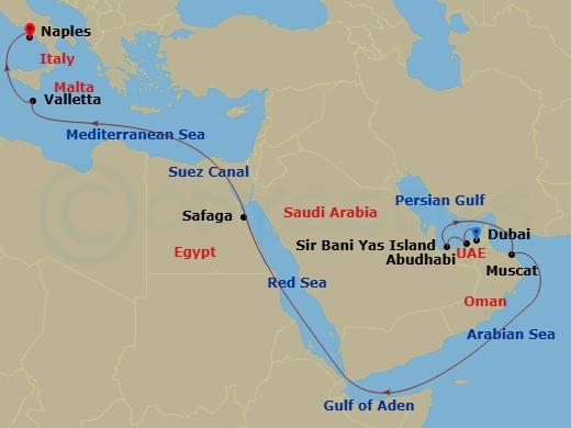 Cruise Map
