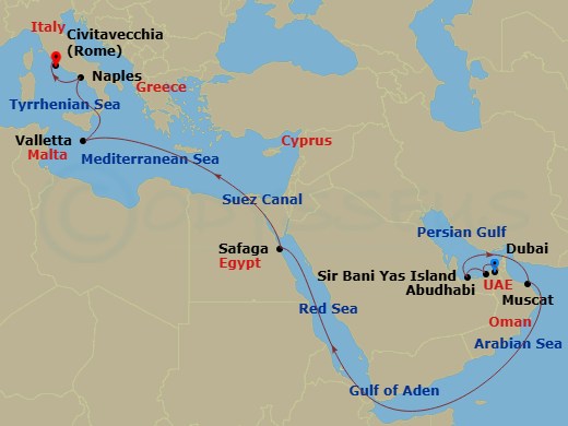 Cruise Map