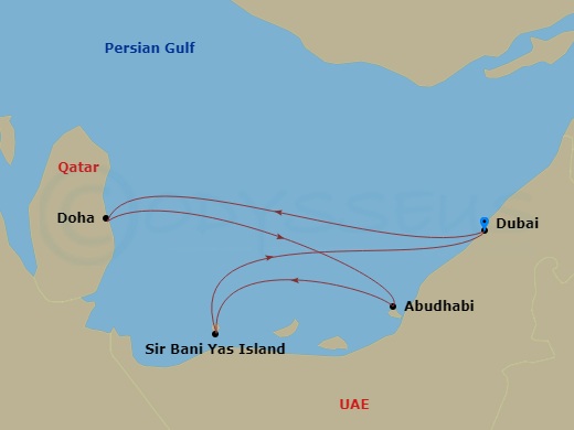 Cruise Map