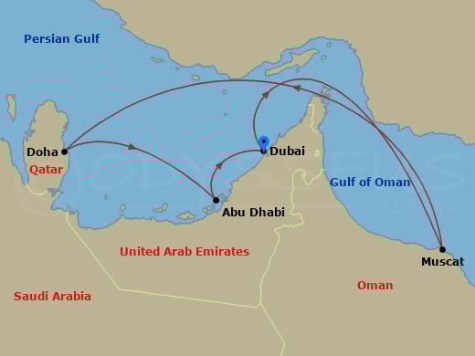 Cruise Map