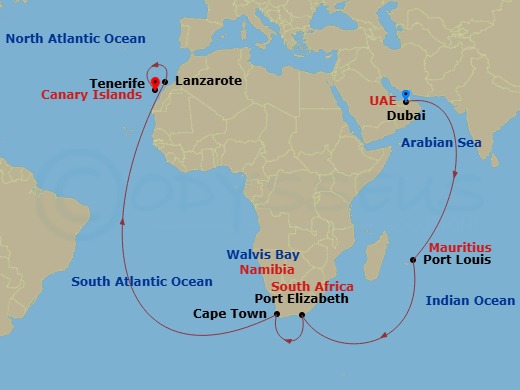 Cruise Map