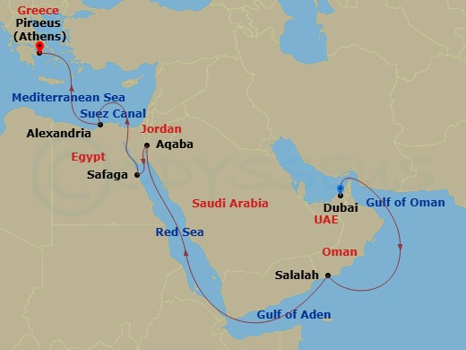 Cruise Map