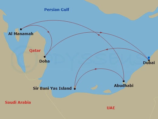 Cruise Map