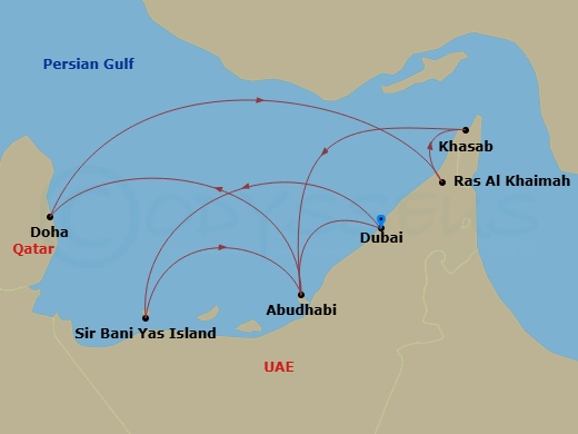 Cruise Map