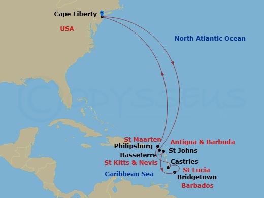 Cruise Map