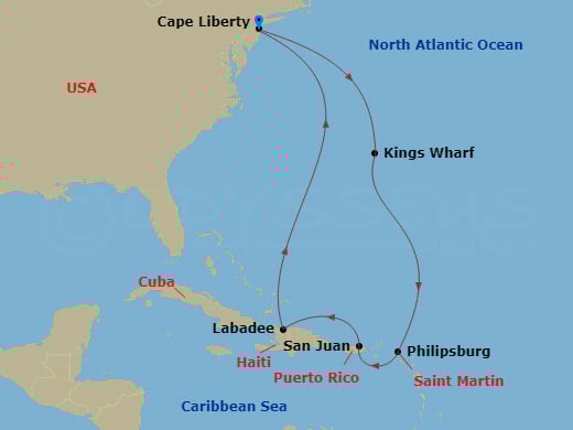 Cruise Map