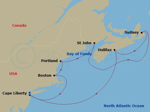Cruise Map
