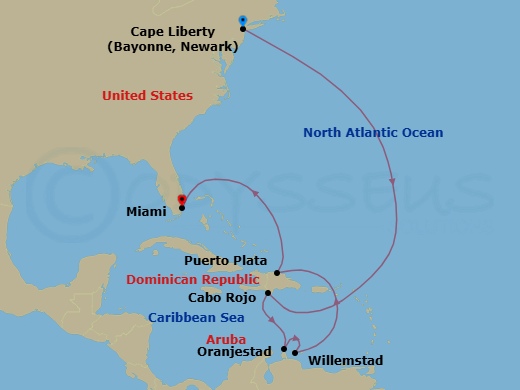 Cruise Map