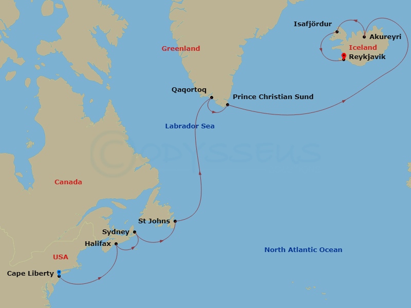 Cruise Map