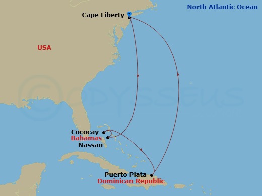 Cruise Map