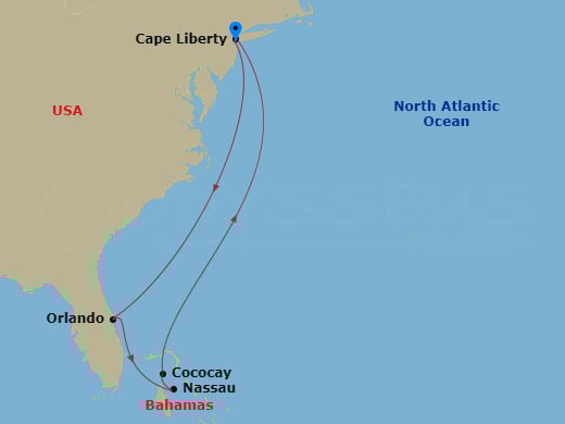 Cruise Map