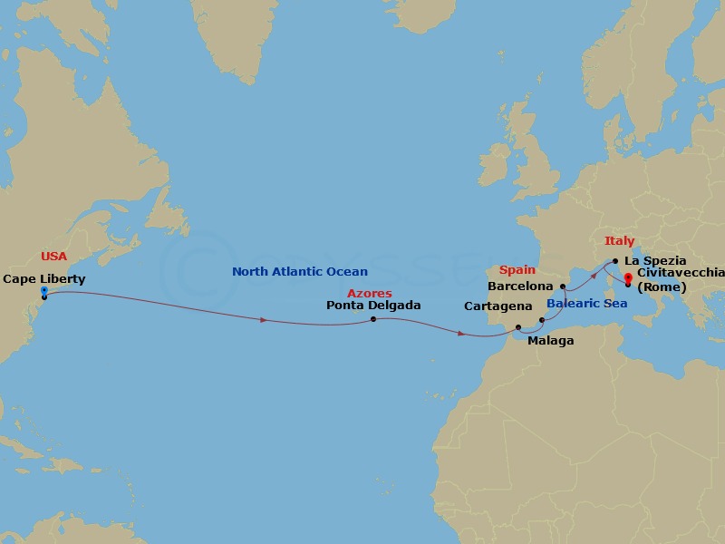 Cruise Map