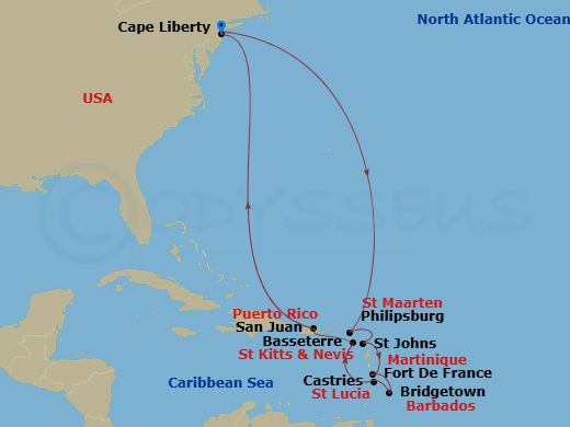 Cruise Map