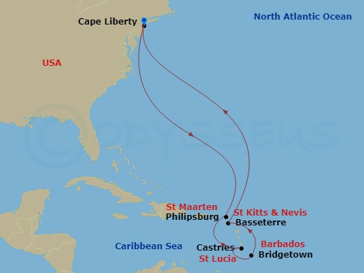 Cruise Map