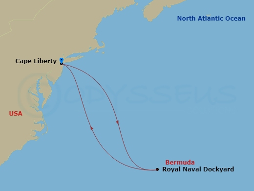 Cruise Map