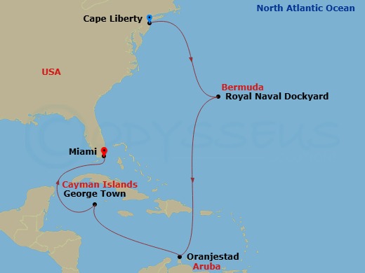 Cruise Map