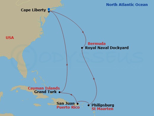 Cruise Map
