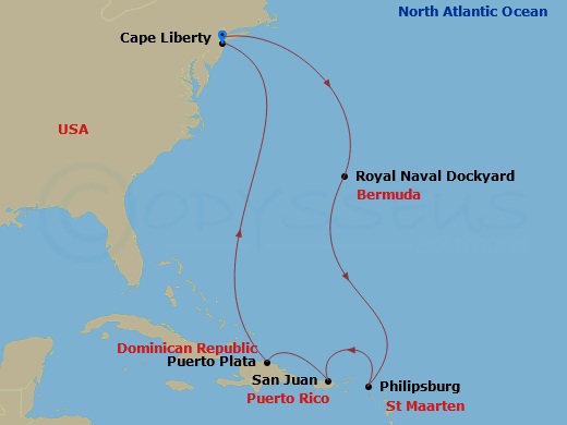 Cruise Map