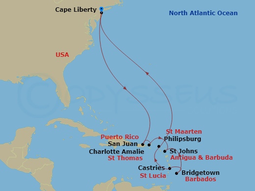Cruise Map
